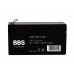 BBS Power VRLA AGM battery 12V 1.2Ah 